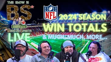 NFL Season Win Totals | The ESPN Top 10 QBs | This Show is BS LIVE 7/18/24