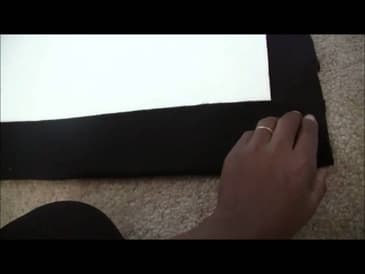 To Create A Preschool Flannel (Felt) Board For Under $3