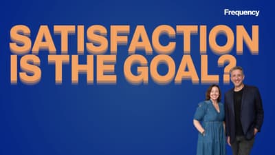 Satisfaction Is a Signal, Not a Strategy