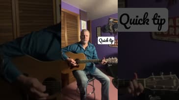 Easy guitar tip #shorts #easy guitar