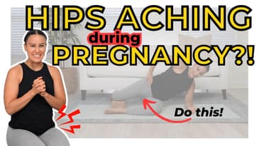 HIP PAIN DURING PREGNANCY? DO THIS!
