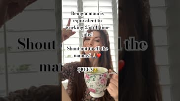 Being a mom is equivalent to working how many full-time jobs!? #shorts #relatablemom #mom #parents