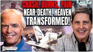 Mickey Robinson After Death Experience - Burned From Plane Crash and Healed in Heaven!