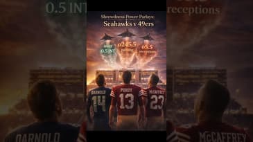 Shrewdness Power Parlay! #SNF #NFL #sportsbetting #49ers #Seahawks