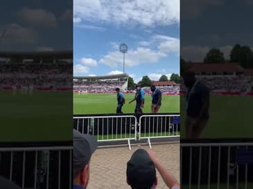 'See you at the Gabba' Fans at Trent Bridge 🤩