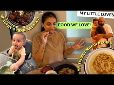WHAT MY SON AND I ATE IN A DAY | Day in Our Lives | Aanam C