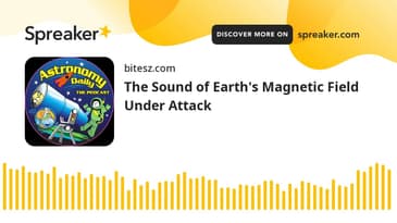 The Sound of Earth's Magnetic Field Under Attack