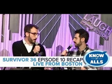 Survivor Know It Alls LIVE Boston   Ghost Island, Episode 10 Recap