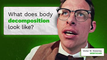 What are the stages of body decomposition after embalming?  Mortician Victor M. Sweeney explains.