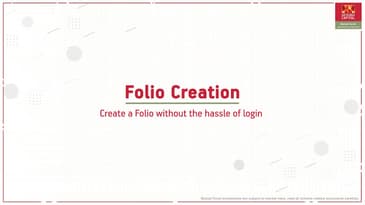 Folio Creation - Create a Folio without the hassle of Login