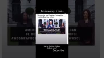 Joe Biden describes the United States in one word - Political comedy clip 🇺🇸 #short