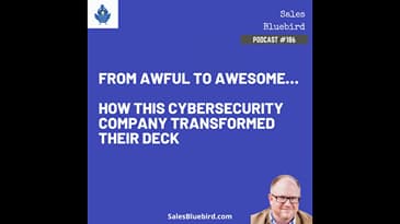 From awful to awesome: a cybersecurity company’s transformation of their first meeting deck