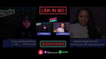 Mariah Iman Wilson talks #savedbythebell #shorts #podcast