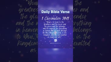Daily Devotional - 1 Chronicles‬ ‭29‬‬:‭11‬ - #inspirational #inspiration #bible