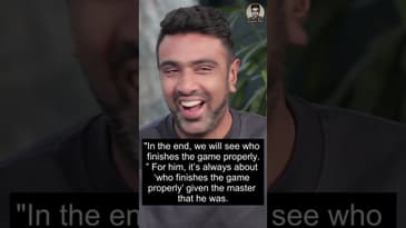 Thala Dhoni upset about the decline of ODI's | R Ashwin #shorts