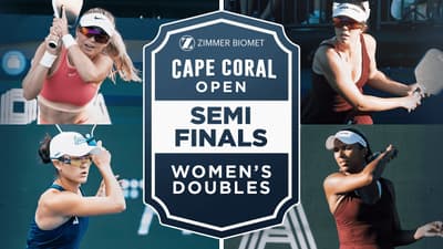 Waters/Bright vs Johnson/Black at the Zimmer Biomet Cape Coral Open