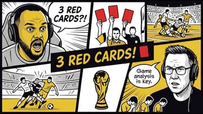 3 Red Cards & Chaos on Day 1! (Mexico vs. South Africa) 🟥 | World Cup Daily #11