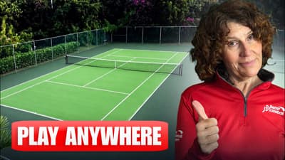How to Play Pickleball on a Tennis Court