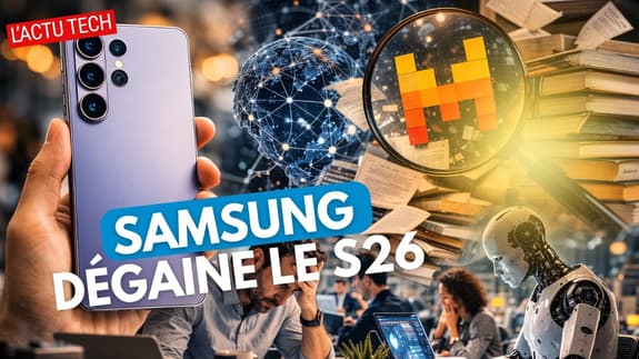 L'actu tech du 28/02/26 : smartphones IA, logiciels souverains, "job apocalypse"