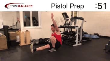 Pistol Squat Prep follow-along exercise • Calisthenics | Chris Janke-Bueno