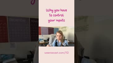 Breaking Free from the Scarcity Mindset Influenced by Media! | Weeniecast 112 #shorts