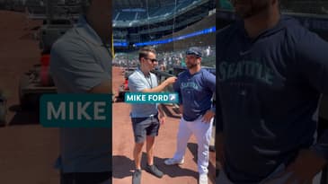 What would you be doing if you weren’t playing baseball #shorts #baseball #mlb #mariners #interview