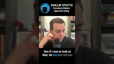 President Biden's Approval Rating According to Phillip Stutts! #shorts