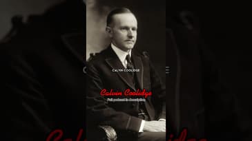 Calvin Coolidge is the most underrated President #shorts