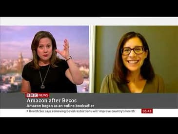 Amazon after Bezos: Natalie Berg speaks to BBC World