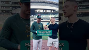 MLB All-Star Details The BEST PITCH IN BASEBALL 🤯 #shorts #baseball #seattle #mariners #athletics