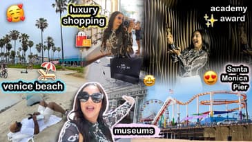 The ULTIMATE Los Angeles Travel Vlog | Indian in America | Aanam C