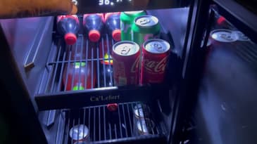 The Ca'Lefrot 15 inch 80 Can Beverage Refrigerator