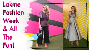 VLOG: Follow Me To Lakme Fashion Week! 🧵✂️👗👠