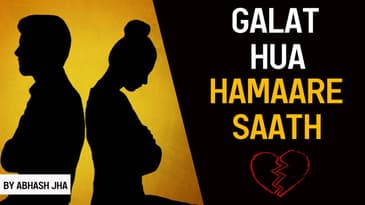 GALAT HUA HAMAARE SAATH | We shouldn't have broken up 💔 | Abhash Jha | Rhyme Attacks | Poetry