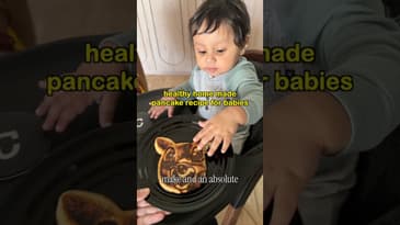 HEALTHY HOME MADE RECIPE FOR BABIES 🥞👶 #CookWithAC