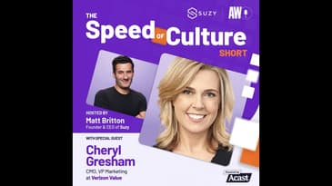 Verizon Value on Entering a New Age of Connection with CMO & VP of Marketing, Cheryl Gresham | Short