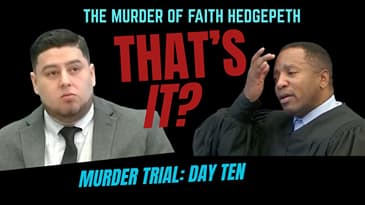 The Murder of Faith Hedgepeth: The Trial of Miguel Enrique Salguero-Olivares: Day Ten: No Witnesses