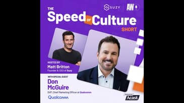 How Qualcomm is Crafting Technology-Driven Experiences with Don McGuire, SVP & CMO | Short