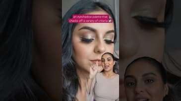 CRUSHING on this eyeshadow palette at right now!! 🎨 #BeauTeaWithAanamC