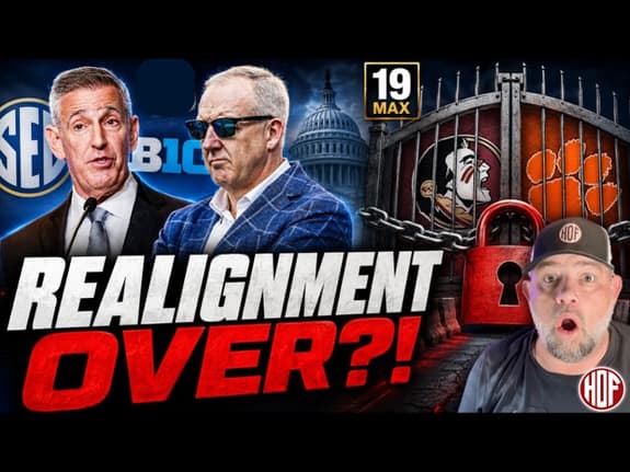 CONFERENCE REALIGNMENT OVER?! SEC & BIG TEN Flip on Bill That Could TRAP FSU & Clemson
