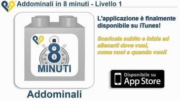 Applicazione Addominali in 8 minuti - Disponibile su iTunes