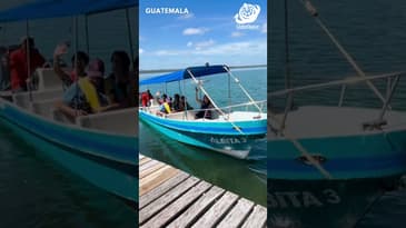 Boat Ride in El Remate Lake! Guatemala with Globe Aware