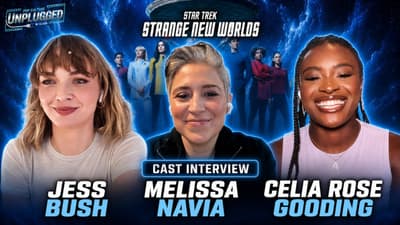 Star Trek: Strange New Worlds Season 4 Interview | Celia Rose Gooding, Jess Bush & Melissa Navia