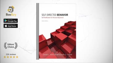 Self Directed Behavior  Book Summary By  David L. Watson  Self-Modification for Personal Adjustment