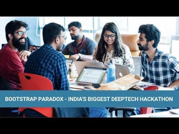 Bootstrap Paradox - First-of-its-kind deep tech hackathon by Blume Ventures