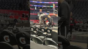 Los Angeles Clippers Pregame Shooting Bones Hyland #thepullupbasketballpodcast #clippers