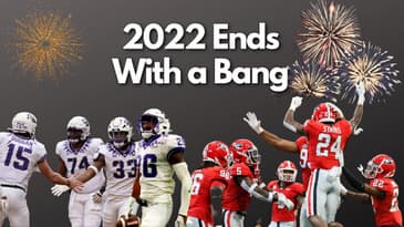 2022 Ends in College Football Playoff Fireworks | Georgia Survives BUCKS, TCU Stuns Michigan
