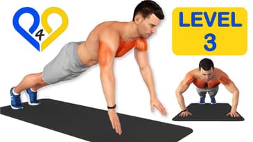 Push Up Power Challenge – Level 3 for Explosive Chest & Strength Gains #p4p #pushups