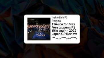 Inside Line F1 Podcast - FIA-sco for Max Verstappen's F1 title again - 2022 Japan GP Review