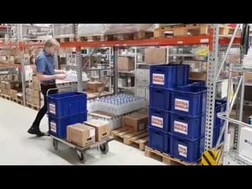 Werkzaamheden afdeling Logistiek in het Slingeland Ziekenhuis